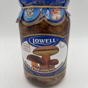 Lowell podgrzybek, pickled bay bolete mushrooms