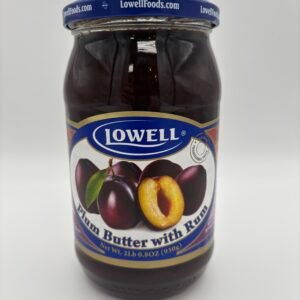 Lowell plum butter with rum