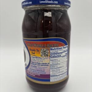 Alternative view of Lowell plum butter with rum