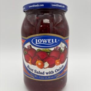 Lowell beet salad with onion