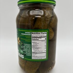 Alternative view of vavel polish dill pickles