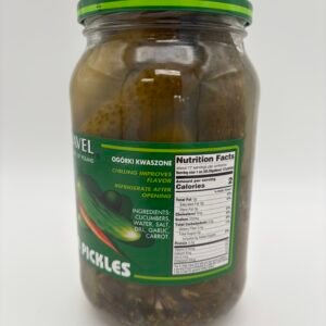 Alternative view of vavel sour pickles
