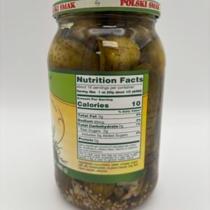 Alternative view of polski Smak konserwowe dill pickles
