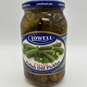 Lowell classic polish dill pickles