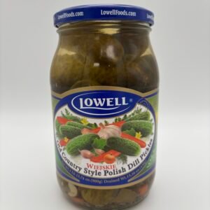 Lowell old country style polish dill pickles