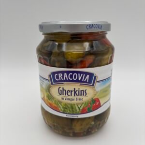 cracovia gherkins in vinegar brine