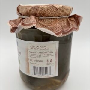 Alternative view of syrena grandmas semi sour pickles