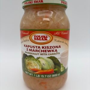 polski Smak kapusta kiss one z marchewka, sauerkraut with carrots