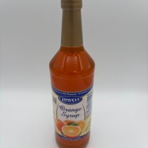 Lowell orange syrup