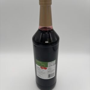 Alternative view of vavel cherry syrup