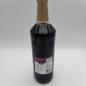 Alternative view of vavel black currant syrup
