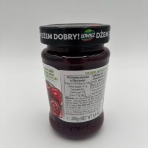 Alternative view of lowicz sour jam cherry