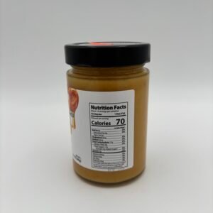 Alternative view of vavel multiflower honey with bee pollen