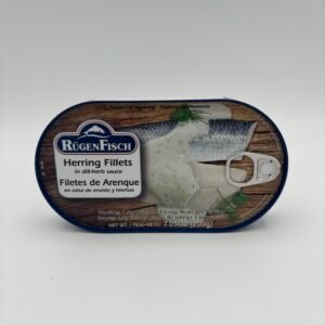 Alternative view of rugen fisch herring fillets in dill herb sauce