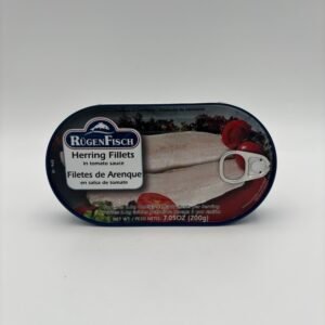 Alternative view of rugen fisch herring fillets in tomato sauce