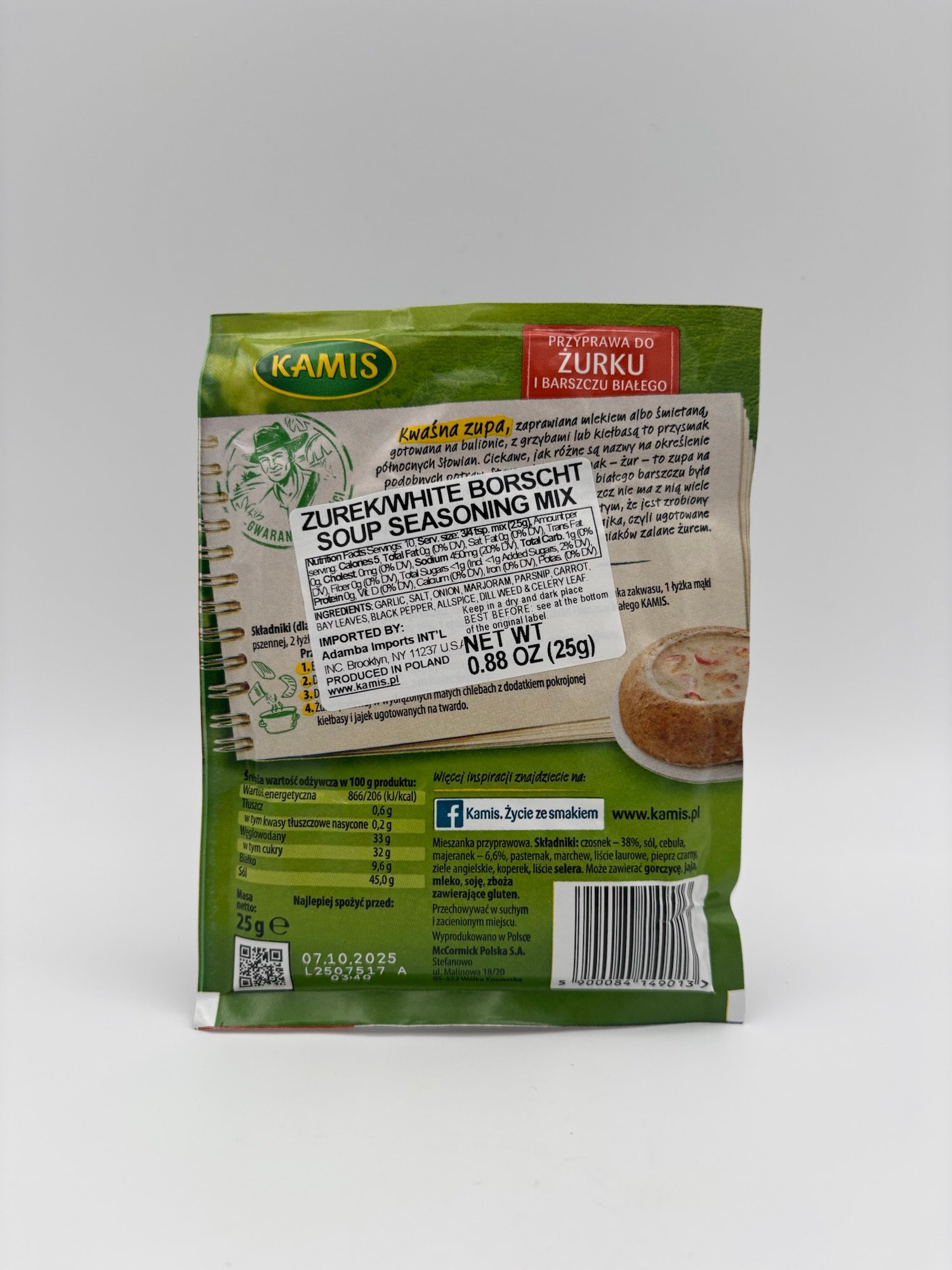 Kami’s przyprawa do zurku i barszczu bialego, zurek/white borscht soup seasoning mix. - Image 2