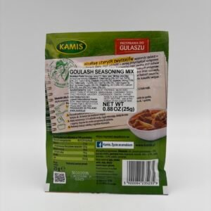 Alternative view of kamis przyprawa do gulaszu, goulash seasoning mix.