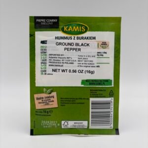Alternative view of kamis pipers czarny mielony, ground black pepper.