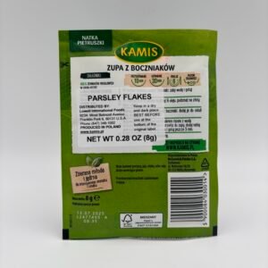 Alternative view of kamis natka pietruszki, parsley flakes