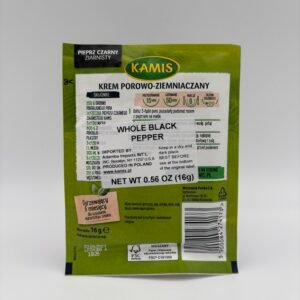 kamis pieprz czarny ziarnisty
