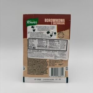 Alternative view of knorr borowikowa z grzankami