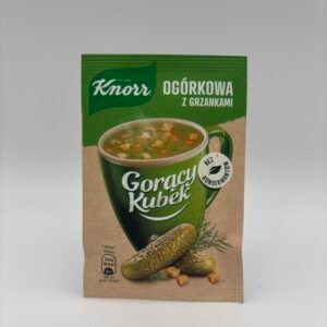 knorr ogorkowa z grzankami
