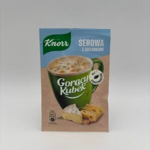 knorr serowa z grzankami