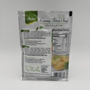 Alternative view of adamba creamy potato soup