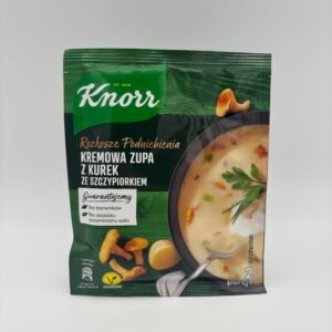 knorr kremowa zupa z kurek ze szczypiorkiem