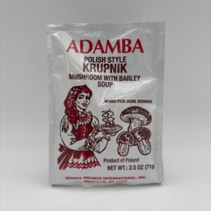adamba polish style krupnik mushroom with barley soup
