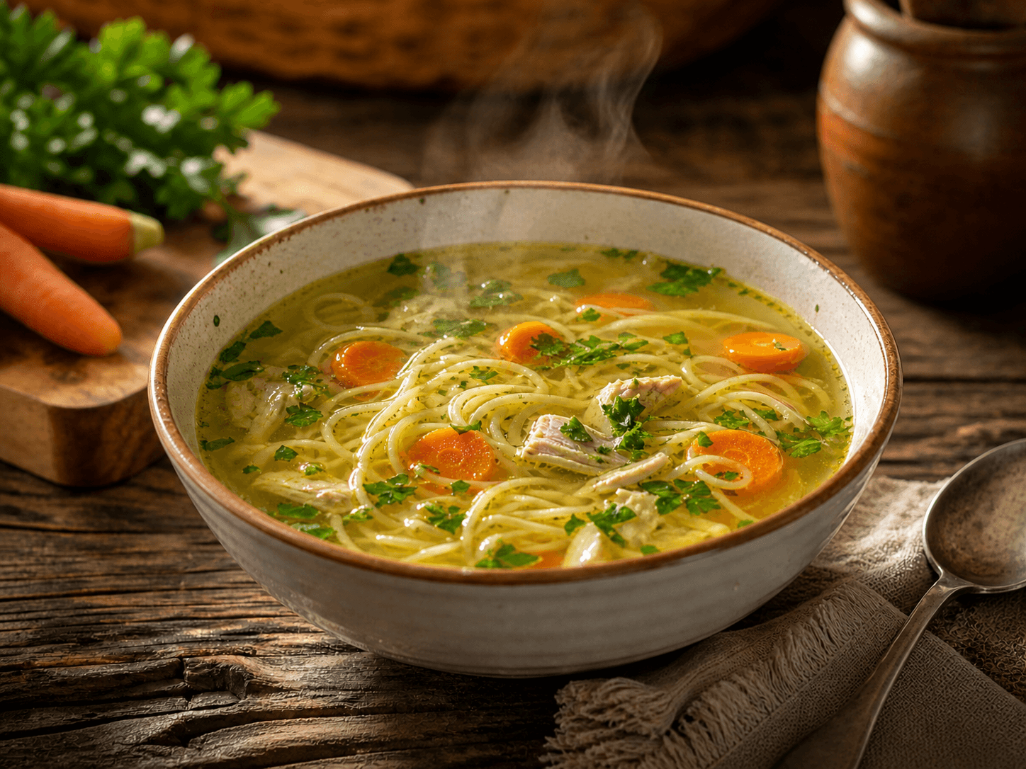Rosół Polish chicken soup